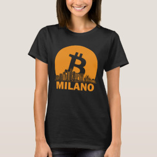 Camiseta Milán Bitcoin Máximalist Bitcoin Milan Skyline
