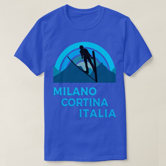 Camiseta Milán Cortina Italia 1 (Diseño del anverso)