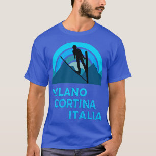 Camiseta Milán Cortina Italia 1