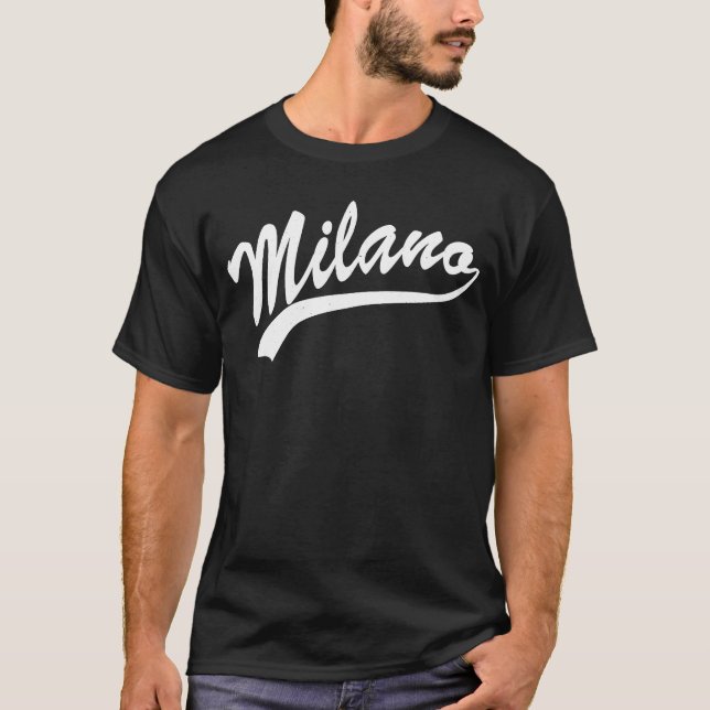 Camiseta Milán Italia Italia (Anverso)