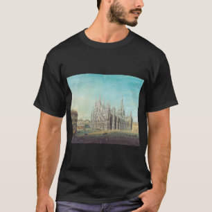 Camiseta Milán Piazza del Duomo años 1850 por Carlo Bossoli
