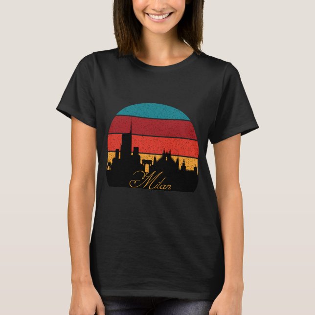 Camiseta Milan Silhouette (Anverso)