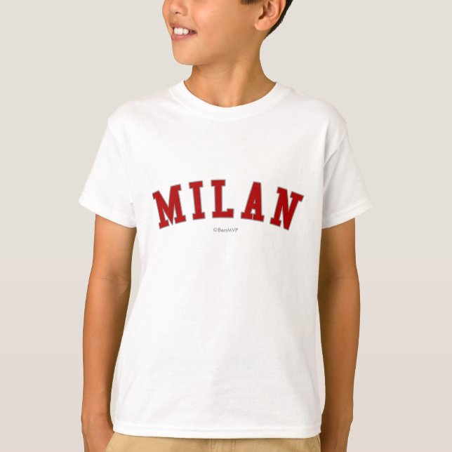 Camiseta Milano (Anverso)