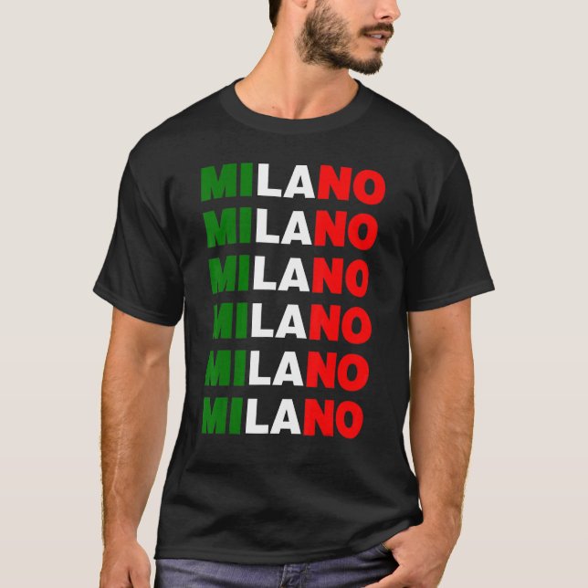 Camiseta Milano Italia (Anverso)
