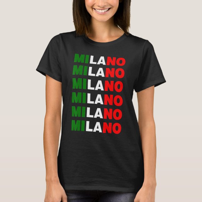 Camiseta Milano Italia (Anverso)