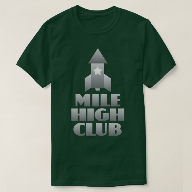 Camiseta Mile High Club (Diseño del anverso)