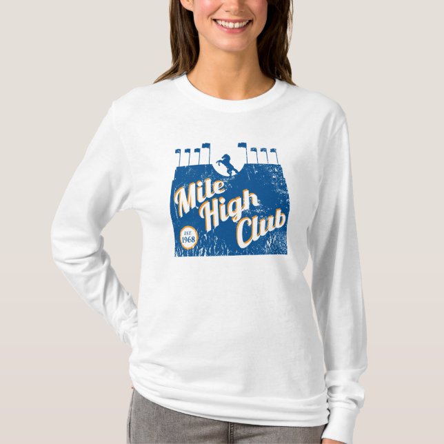 Camiseta Mile High Club (Anverso)