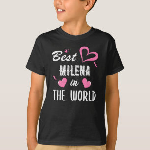 Camiseta Milena, el mejor Milena del mundo