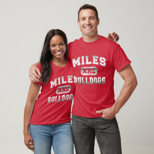 Camiseta "MILES BULLDOGES GYM"
