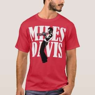 Camiseta Miles Davis estilo estético retro