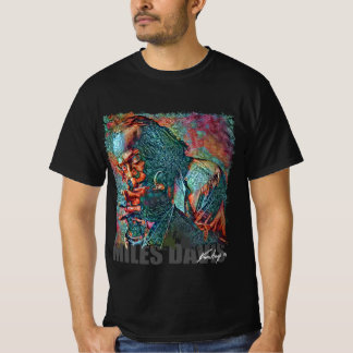 Camiseta MILES DAVIS - Retrato de NFT de Marco Aureggi