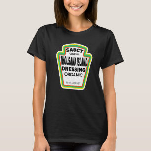 Camiseta Miles de Island Vestir Ensalada Fácil Costo Hallow
