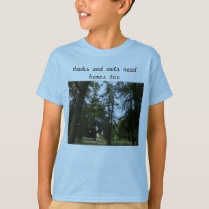 Camiseta Miles de robles parques de conservación árboles 