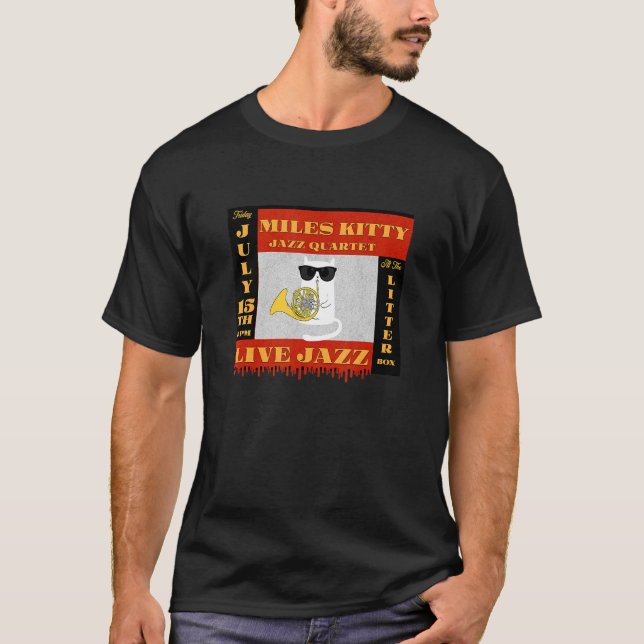 Camiseta Miles Kitty Vive En Concierto En La Litro Box Ca (Anverso)