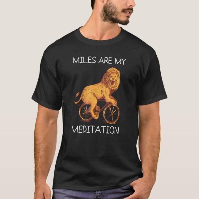 Camiseta Miles Meditation Mountain Bike Mtb Leon Ciclismo B (Anverso)