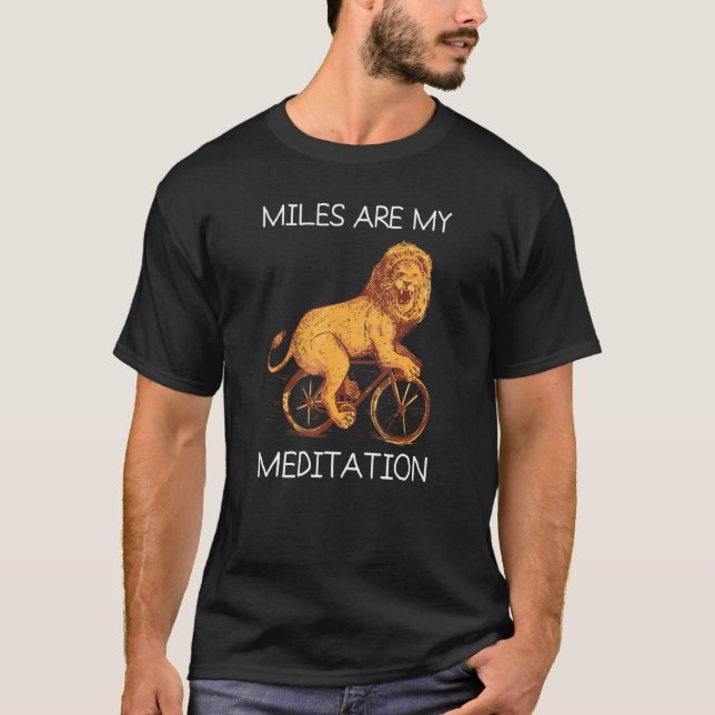 Camiseta Miles Meditation Mountain Bike Mtb Leon Ciclismo B (Anverso)