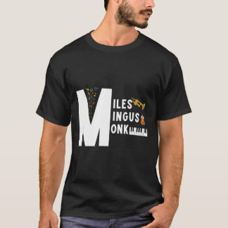 Camiseta Miles Mingus Monk Famosa Orquesta De Jazz Vamos A 