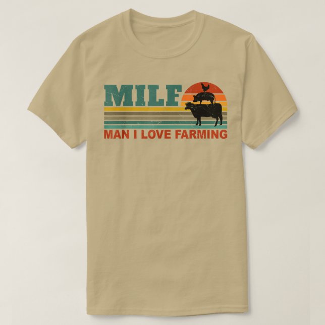 Camiseta MILF-Hombre Me Encanta Cultivar Graciosamente Gran (Diseño del anverso)