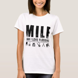 Camiseta milf hombre me encanta flotar enfermera
