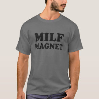 Camiseta Milf MAGNET Graciosos Memes de Internet Entrenando