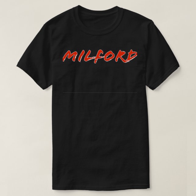 Camiseta Milford 4 (Diseño del anverso)