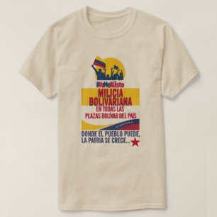 CAMISETA MILICIA BOLIVARIA