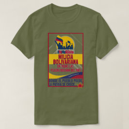 CAMISETA MILICIA BOLIVARIA