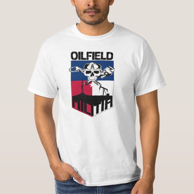CAMISETA MILICIA DEL CAMPO PETROLÍFERO II (Anverso)