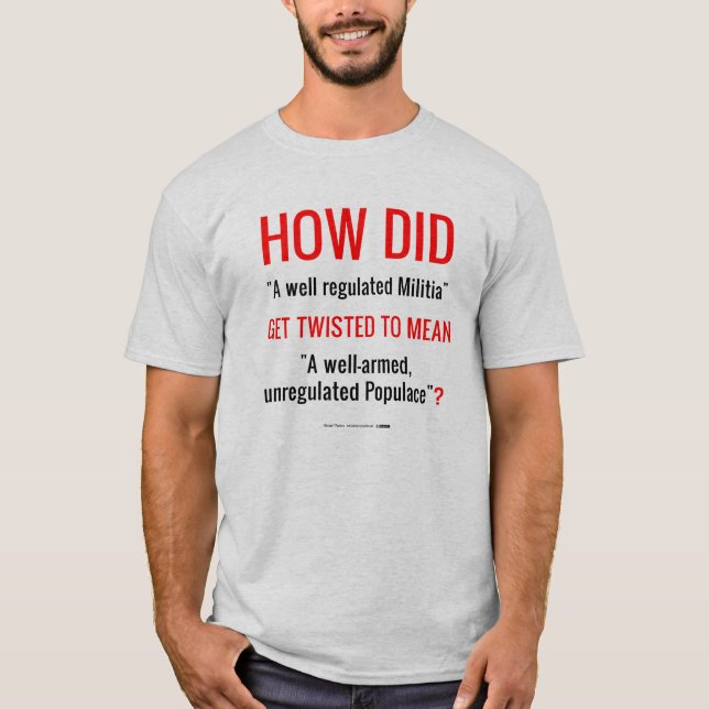 Camiseta Milicia torcida (Anverso)