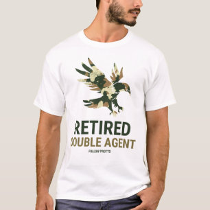 Camiseta Militar de doble agente retirado
