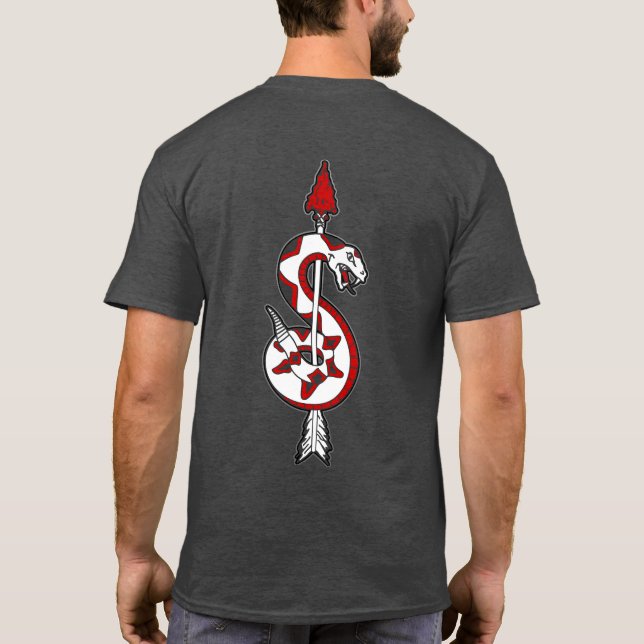 Camiseta militar de francotirador Insignia (Reverso)