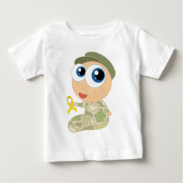 Camiseta militar del bebé