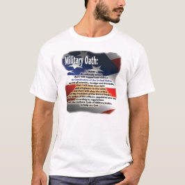 Camiseta militar del juramento