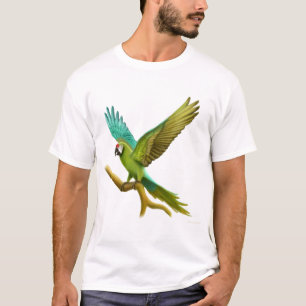 Camiseta militar del Macaw