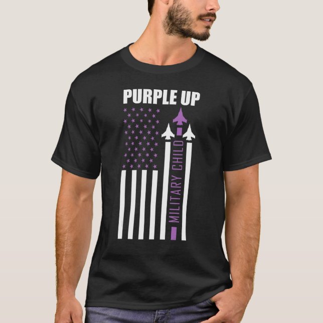 Camiseta Militar Orgulloso disparo a niño militar (Anverso)