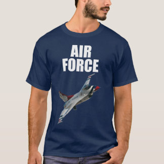 Camiseta militar patriótica de la fuerza aérea de