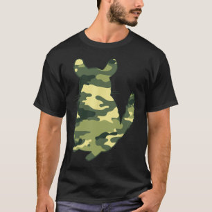 Camiseta Militares Chinchilla Camo Hombres Rodent Veterano