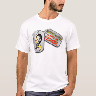 Camiseta Militares con el logotipo de PTSD