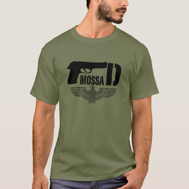 Camiseta Militares del Ejército Amossad  (Anverso)