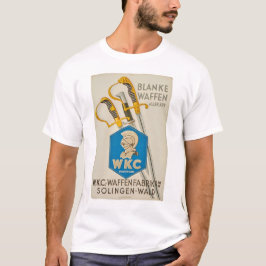 Camiseta Militaria vintage alemana WKC Solingen