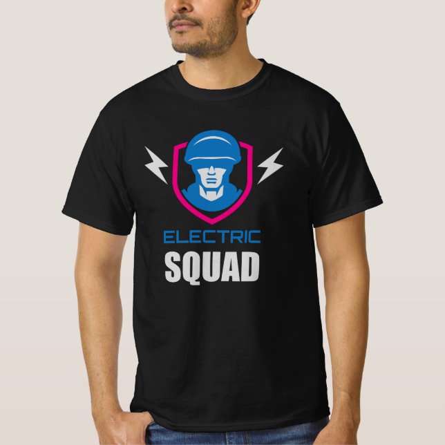 Camiseta Military Squad Soldier Neon (Anverso)
