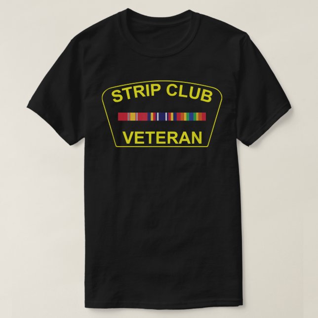 Camiseta Military Strip Club Veteran T Shirt 20509 (Diseño del anverso)