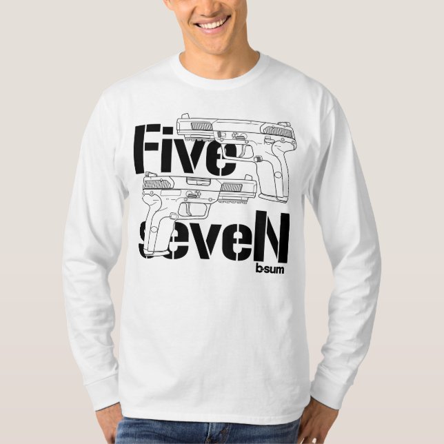 Camiseta military t-shirts FN Five seveN (Anverso)