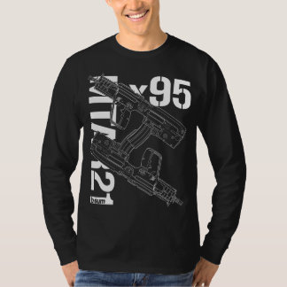 Camiseta military t-shirts IWI X95 Rifle
