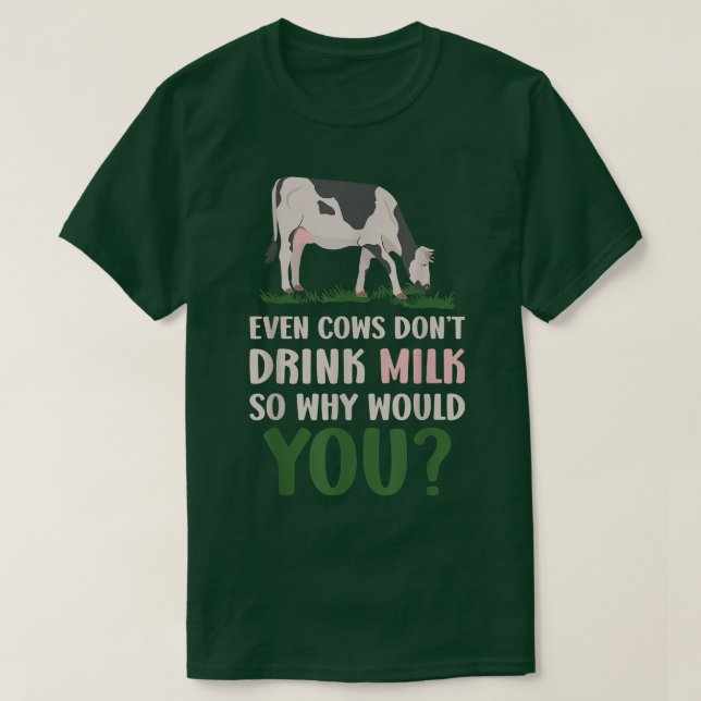 Camiseta Milk Cow Farmer T-Shirt (Diseño del anverso)