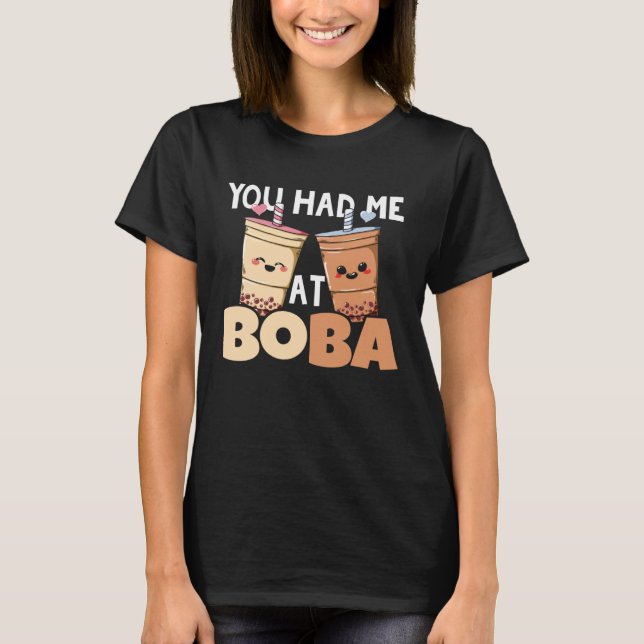 Camiseta Milk Tea Boba  Bubble Tea Maker (Anverso)