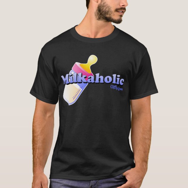 Camiseta Milkaholic (Anverso)