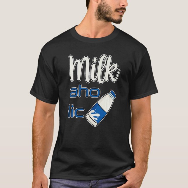 Camiseta Milkaholic Milawberry Chocolate Shake M (Anverso)