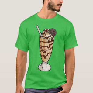 Camiseta Milkshake Ice Cream Sundae Cookie
