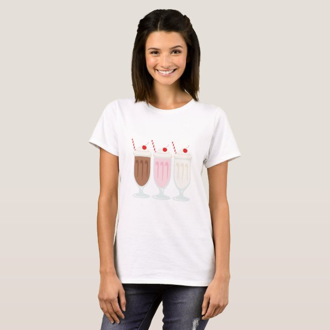 Camiseta Milkshakes (Anverso completo)